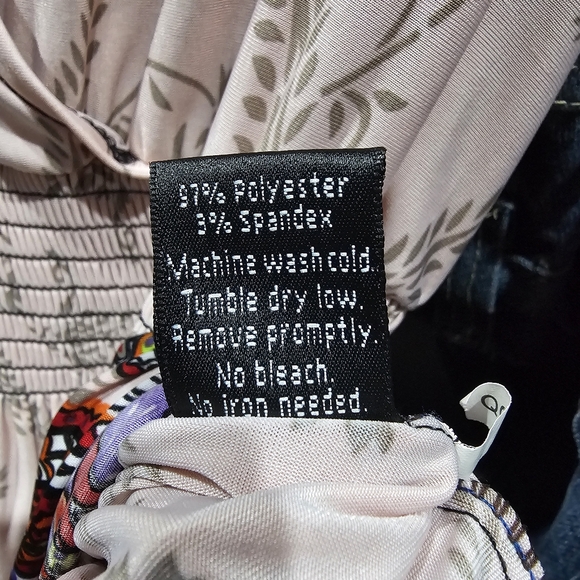 2 Midi Dresses Size L-XL Pullover Adjustable Shoulders Win Win Jon & Anna - Picture 11 of 16